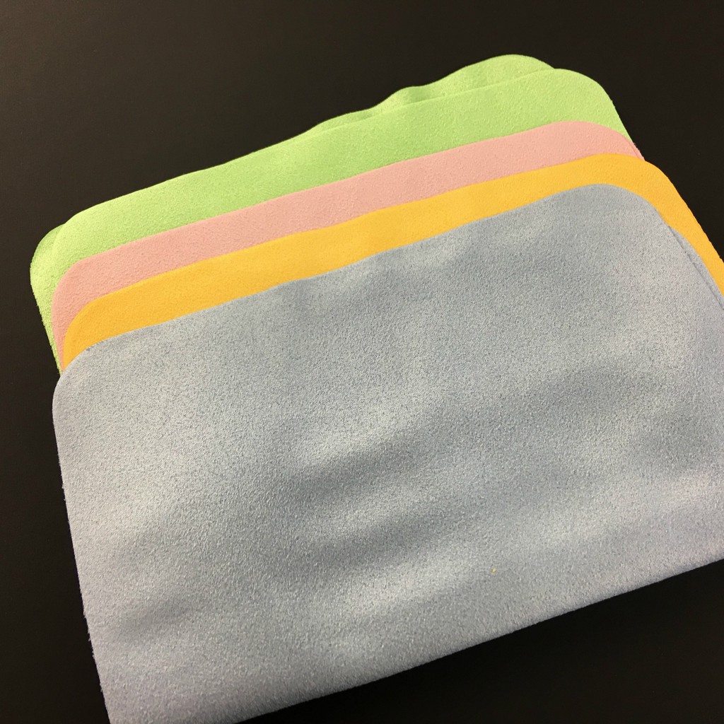 Khăn Lau Kính Mắt MicroFiber Vải Mềm Sạch Bụi Màn Hình Điện Thoại Tivi Máy Tính Laptop