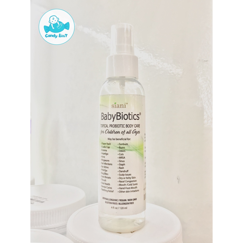 Xịt kháng khuẩn babyBiotics