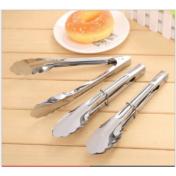 Kẹp inox gắp thức ăn , gắp đá , gắp đồ nóng