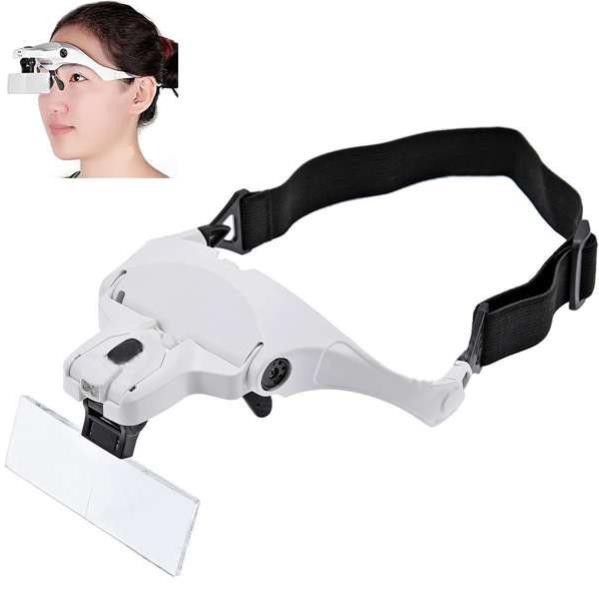 [FREE SHIP =&gt; 50K ] Kính lúp đeo mắt đọc sách sửa chữa zoom x1 x1.5 x2 x2.5 x3.5