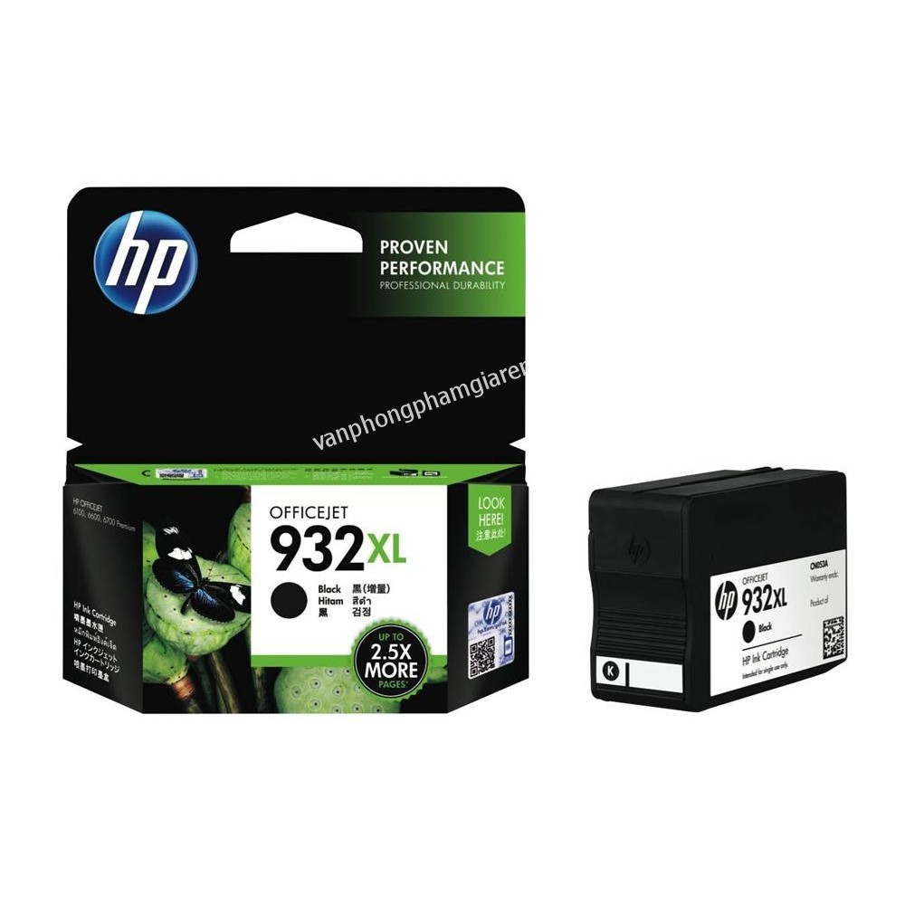 Mực In HP 932XL Black OfficeJet Ink Cartridge - CN053A