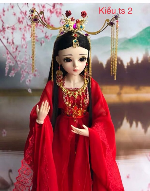 Búp bê yeluoli cổ trang 60cm siêu xinh