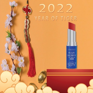 Son Dưỡng Ngừa Thâm Môi Deold Blueberry Lip Balm màu Đỏ Tươi 3.3g