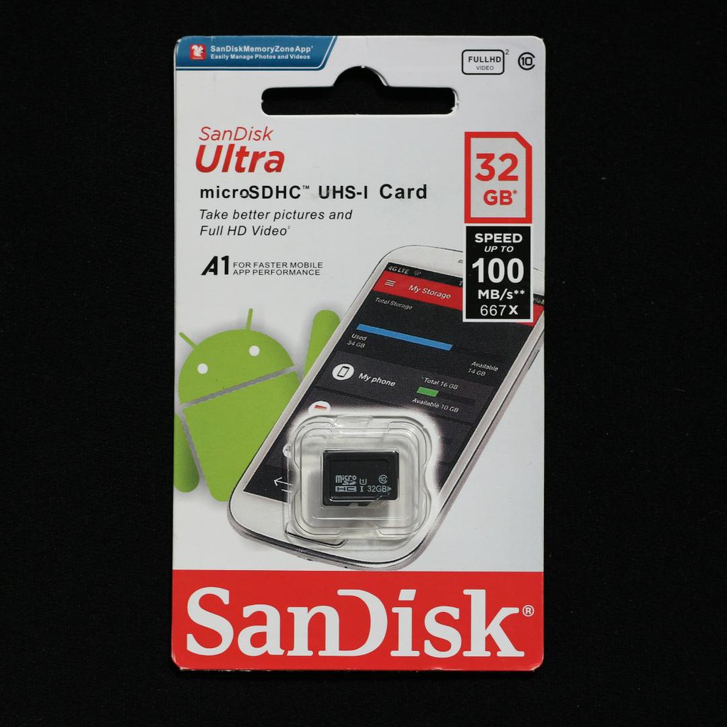 Thẻ Nhớ 32GB micro SDHC class 10 tốc độ cao chuyện dụng cho Camera IP wifi, Smartphone, loa đài.