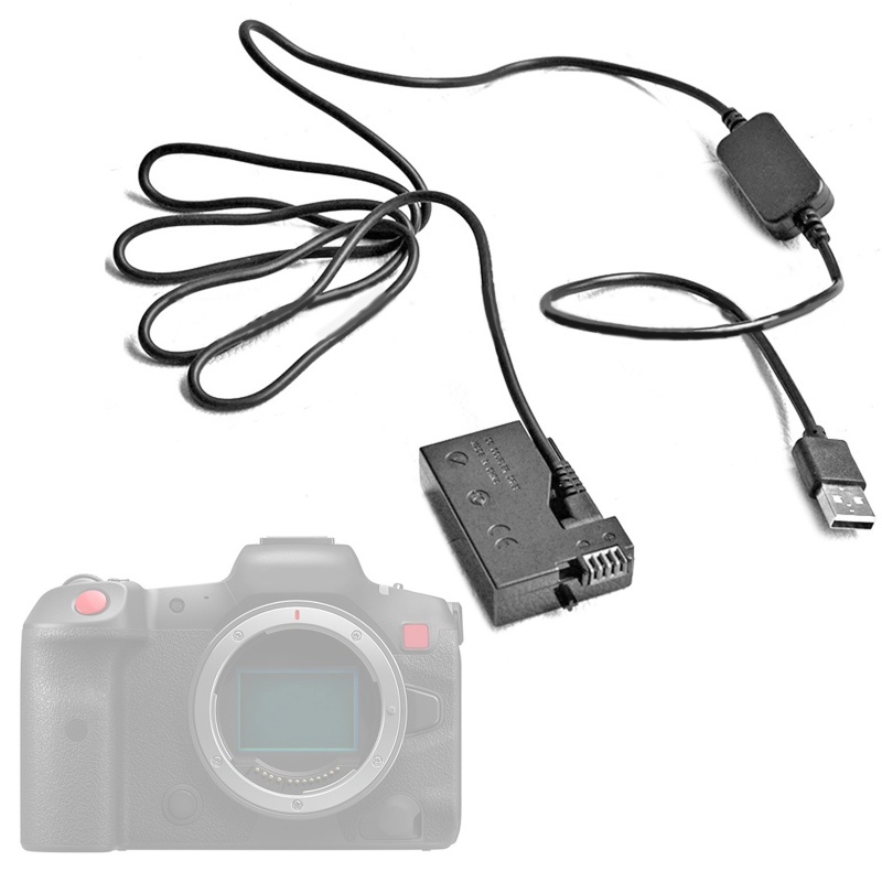 Dây Cáp Ổ Đĩa USB 5V ACK-E8 DR-E8 LP-E8 Cho LP E8 DC Grip for 550D 600D 650D 700D T2i X4 X5 X6i