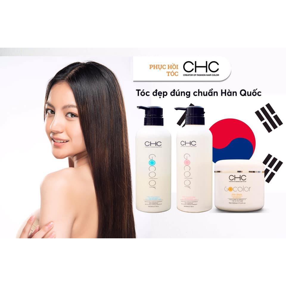 Kem Ủ Tóc CHC Hàn Quốc siêu phục hồi hư tổn cho mái tóc suôn mềm bóng mượt hàng nhập khẩu