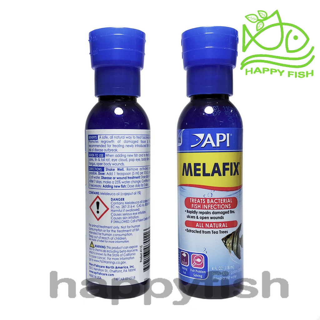 Melafix - Pimafix dung dịch kháng khuẩn, chữa bệnh cá cảnh [Chính hãng - USA]