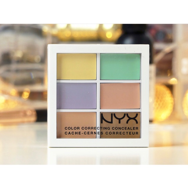 [Mã 66FMCGSALE hoàn 8% xu đơn 500K] Che khuyết điểm NYX Professional Makeup Color Correcting Concealer Pallete