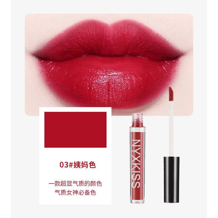 [Hàng mới về] Bộ 6 Son Kem Lì Dưỡng Ẩm Lâu Trôi Bền Màu