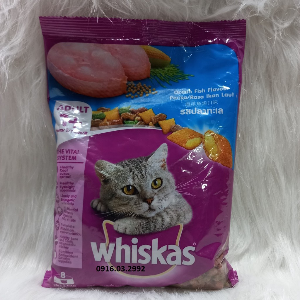 Thức ăn cho mèo trưởng thành Whiskas 400gr