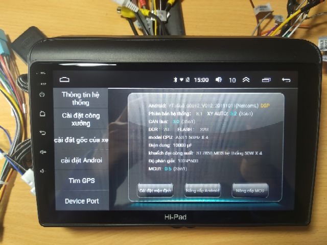 Màn hình dvd android 9 inch theo xe Suzuki ertiga