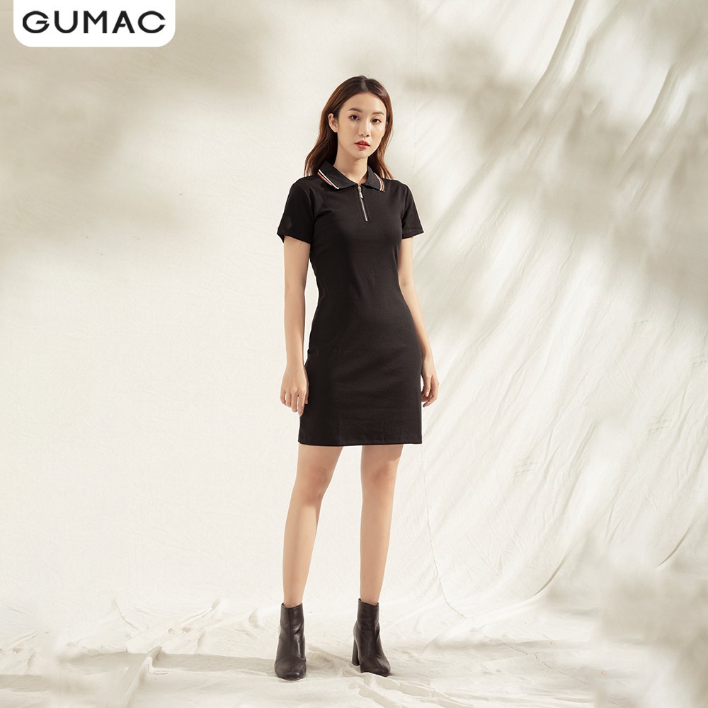Đầm thun nữ dây kéo DA1195 GUMAC