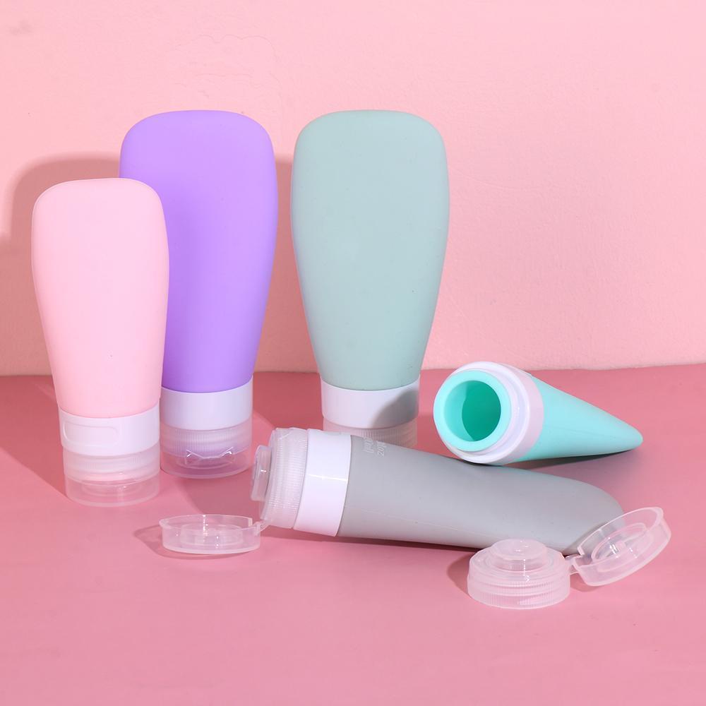 Chai Silicone Đựng Dầu Gội Đầu Dạng Bóp Tiện Lợi