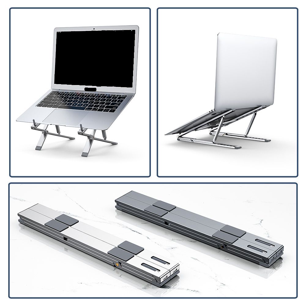 Giá đỡ laptop / máy tính bảng OATSBASF bằng hợp kim nhôm có thể điều chỉnh chiều cao