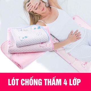 Miếng lót chống thấm 4 lớp cho bé