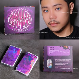 Kính áp tròng contact lens coton candy 3 tone