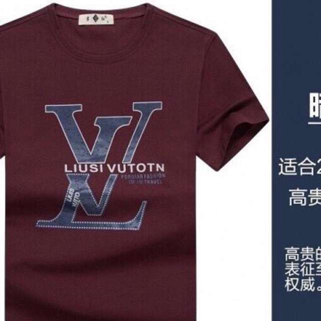 Áo thun ngắn tay thời trang nam chữ to