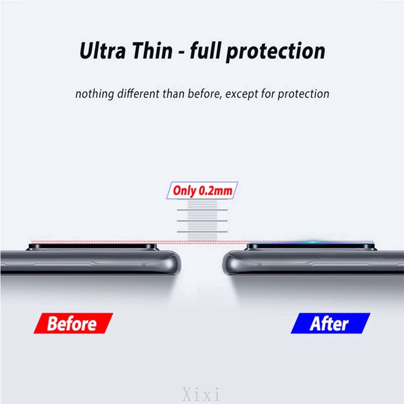 Kính cường lực bảo vệ máy ảnh cho Samsung Galaxy S20 Ultra Plus S10Lite S10e S10+ S9+ S8+ Note 10+ 9 8 A10s M10