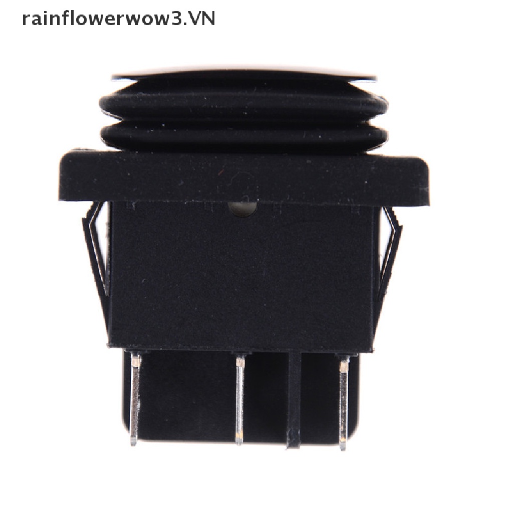 Công Tắc Tự Khóa 6Pin DPDT 12V Màu Đen Chống Thấm Nước