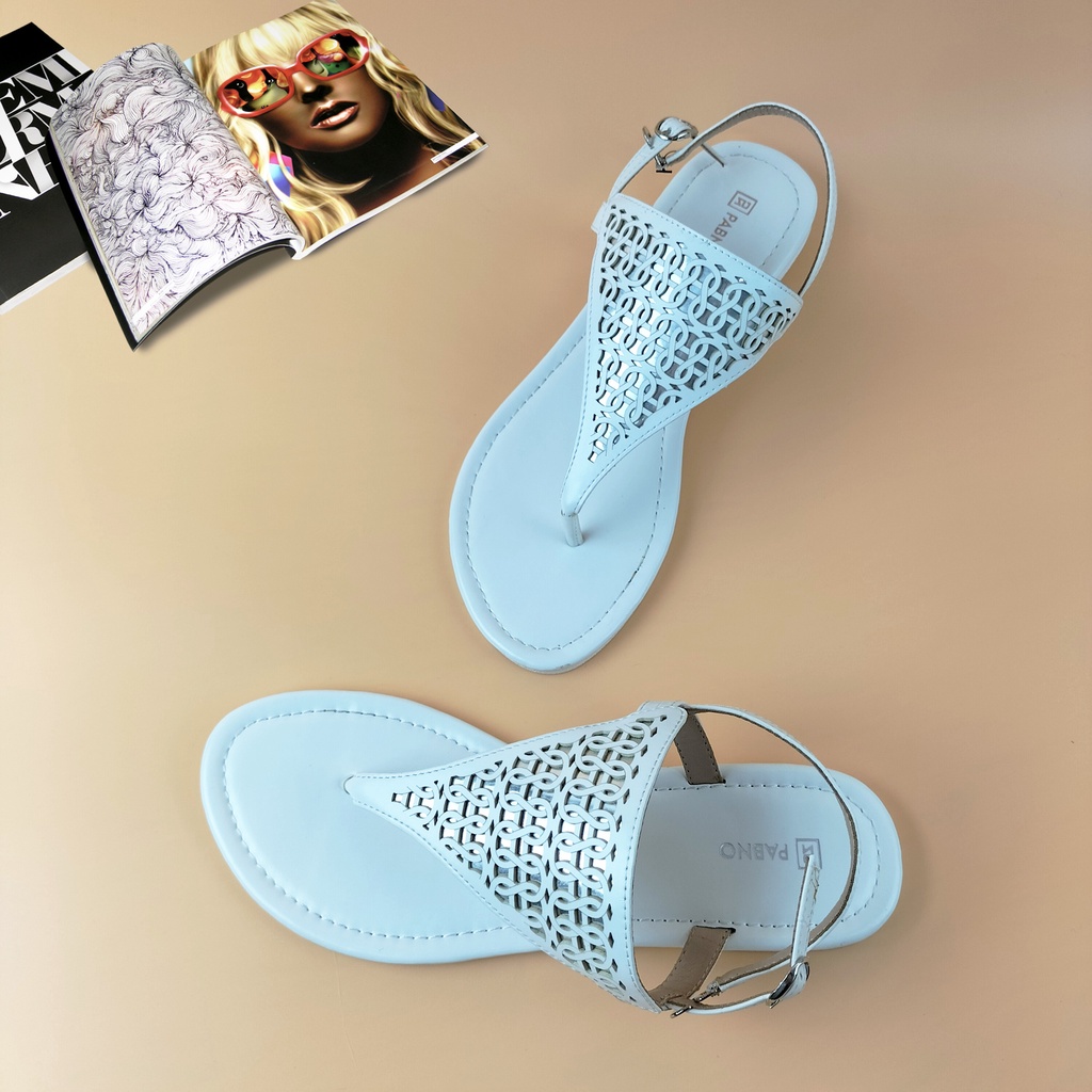 Giày Sandal Nữ Dép Kẹp Thời Trang Êm Chân PABNO -BH 12 Tháng- PN13006