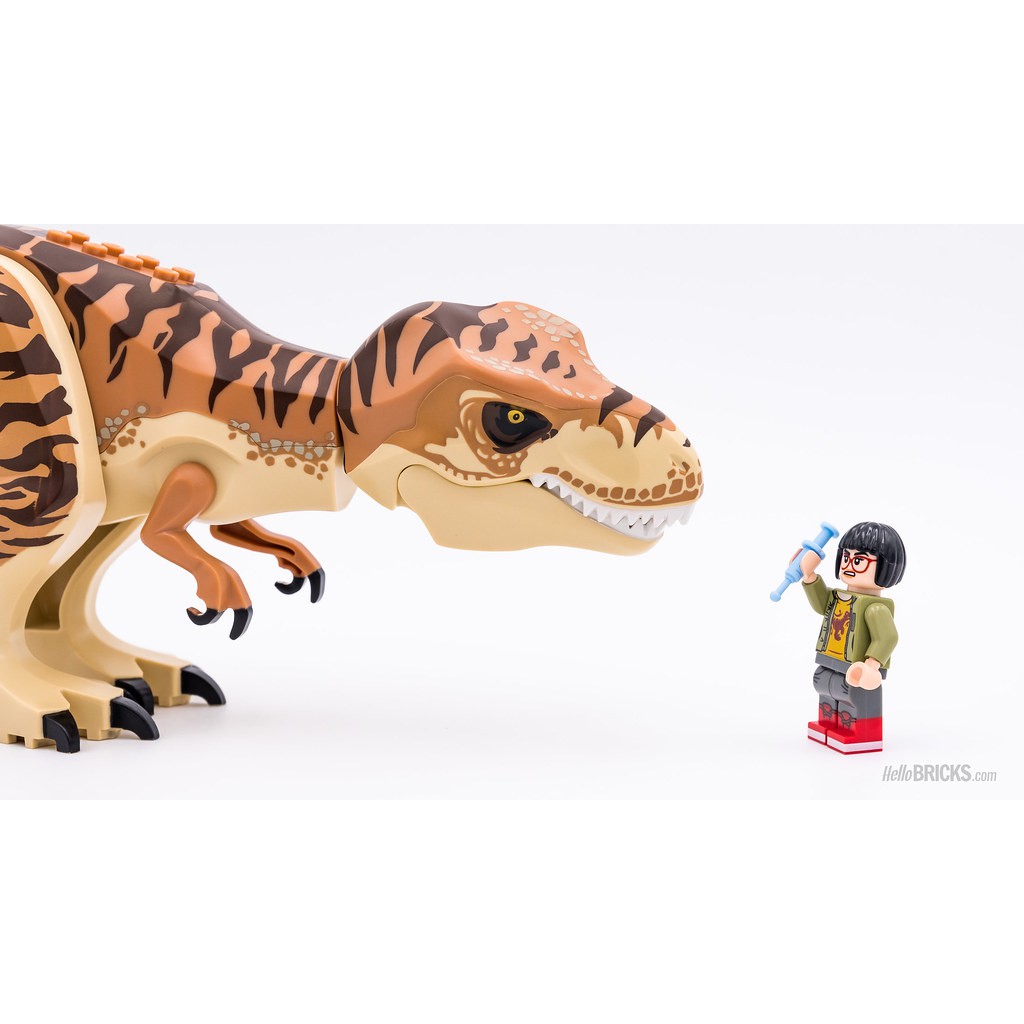 Legkhủng long- Mô hình khủng long bạo chúa TYRANNOSAURUS REX Jurassic World -  Đồ chơi Lắp ghép Xếp hình Figures