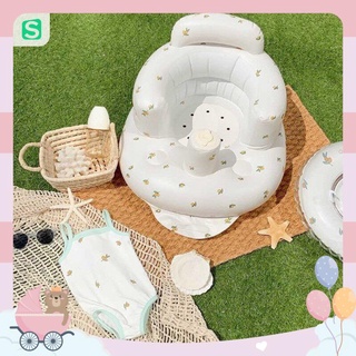 Ghế Hơi Tập Ngồi Cho Bé PLAYING Bar Bot - Họa Tiết Oliu , Gấu, Tulyp 6M+