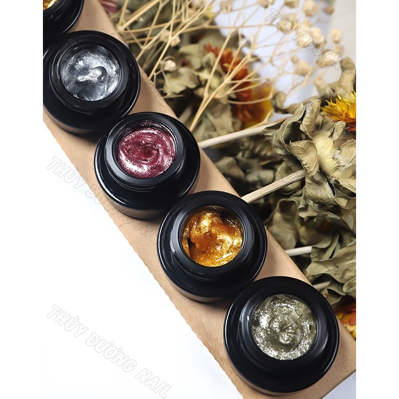 Gel kem metan vẽ vân nổi siêu đặc chuyên dùng làm nail 5g