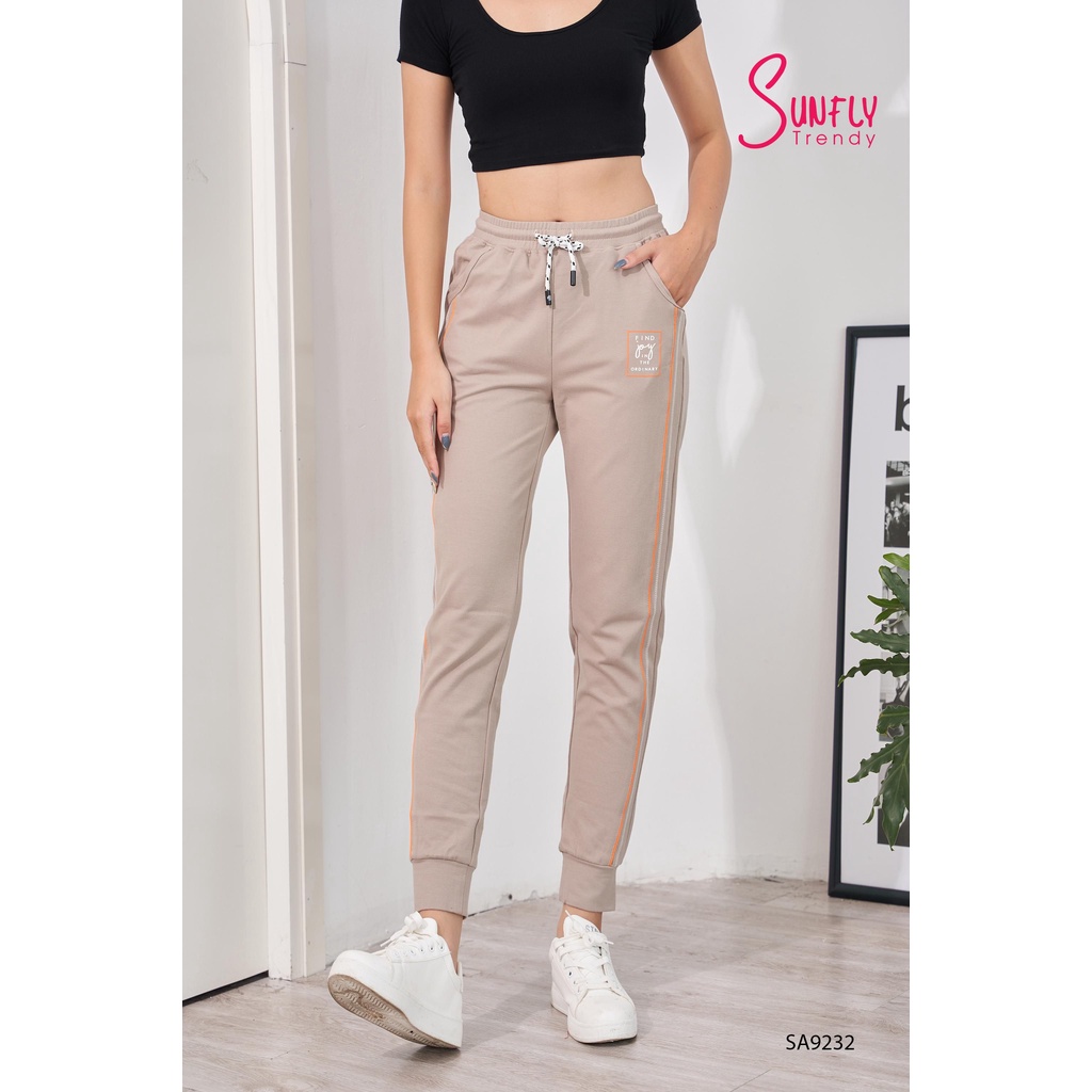 SA9232 - QUẦN CASUAL BO GẤU COTTON DA CÁ