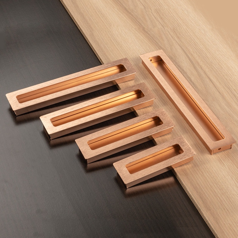 Tay Nắm Ngăn Kéo Tủ Bằng Hợp Kim Nhôm Tiện Dụng Cho Nhà Bếp / Phòng Ngủ