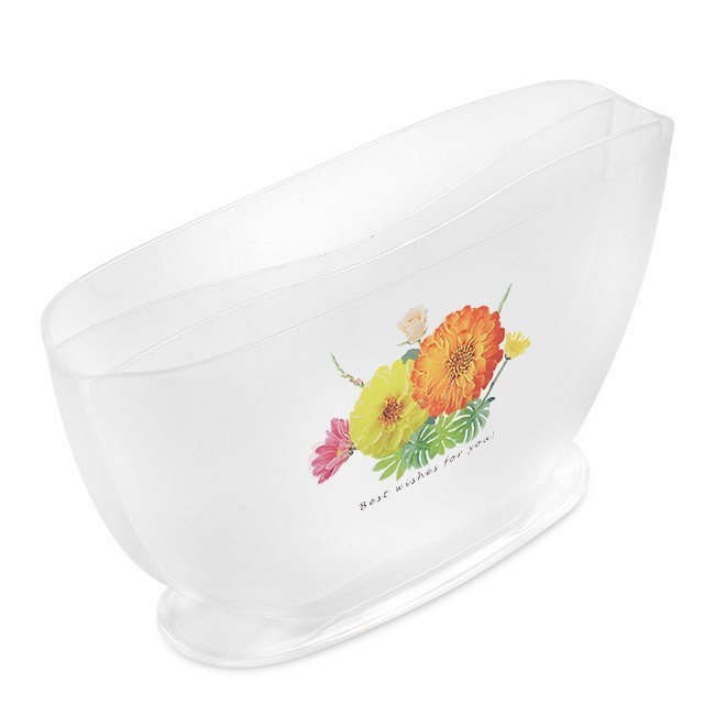 Tô nhúng bánh tráng Prota 3 ngăn loại hoa lớn PT-930