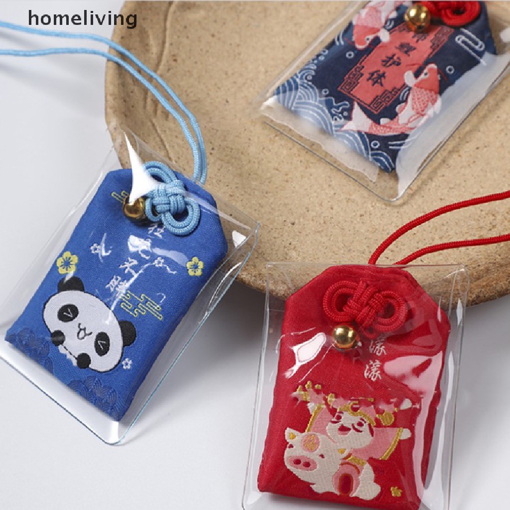 1 Móc Khóa Thêu Hình Omamori Pray An Toàn Cho Sức Khỏe