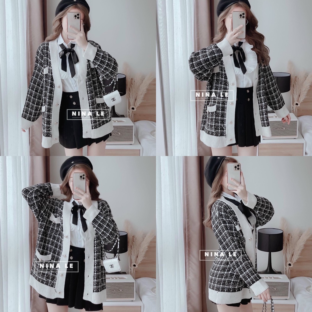 ÁO KHOÁC LEN CARDIGAN QUẢNG CHÂU