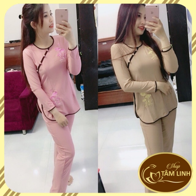 Quần áo đi chùa # Thun tròn viền GIÁ RẺ VÔ ĐỊCH