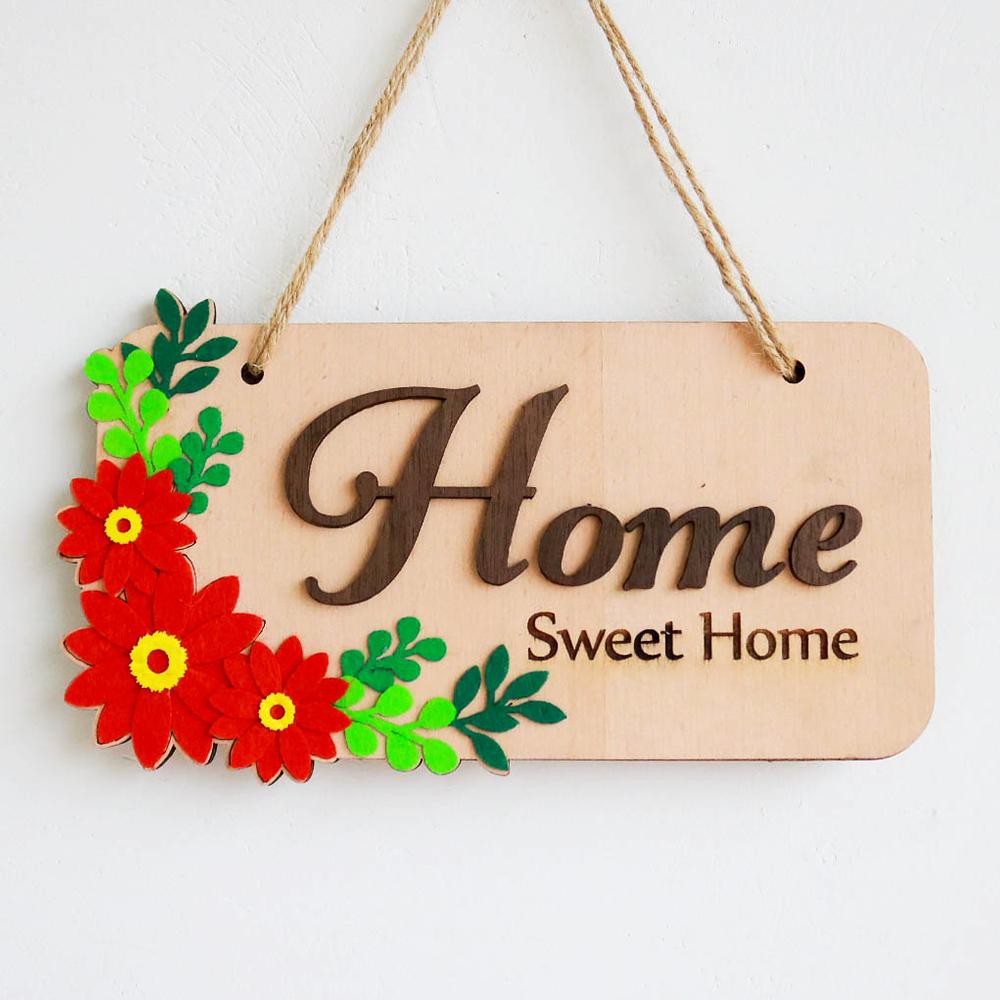 Bảng gỗ Home sweet Home