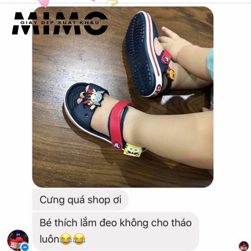 [Hàng xuất] Sandal Cho Bé- Sandal Baya Band Nhựa Mềm Nhiều Màu