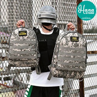 Balo lính mô phỏng game PUBG chống nước, có cổng USB xạc tiện dụng B102 – HANASU