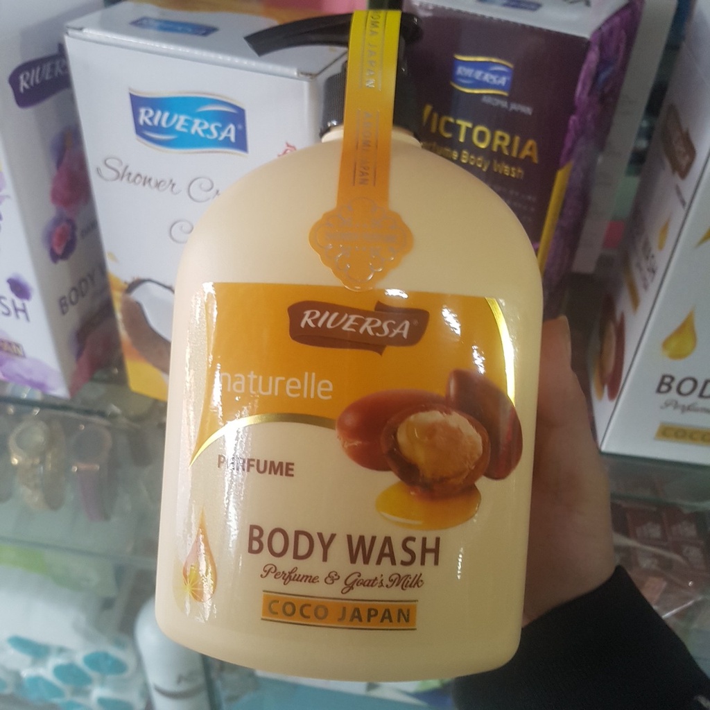 Sữa tắm Riversa Coco Japan Macca 1200ml