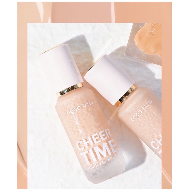 Kem Nền Trang Điểm GOGO TALES MẪU MỚI Dành Cho Da Dầu, Da Khô Mỏng, Nhẹ Tự Nhiên
