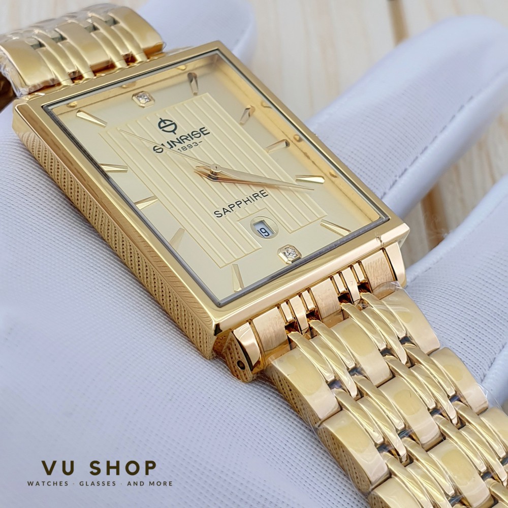 Đồng hồ nam SUNRISE 1190SA - Kính Sapphire