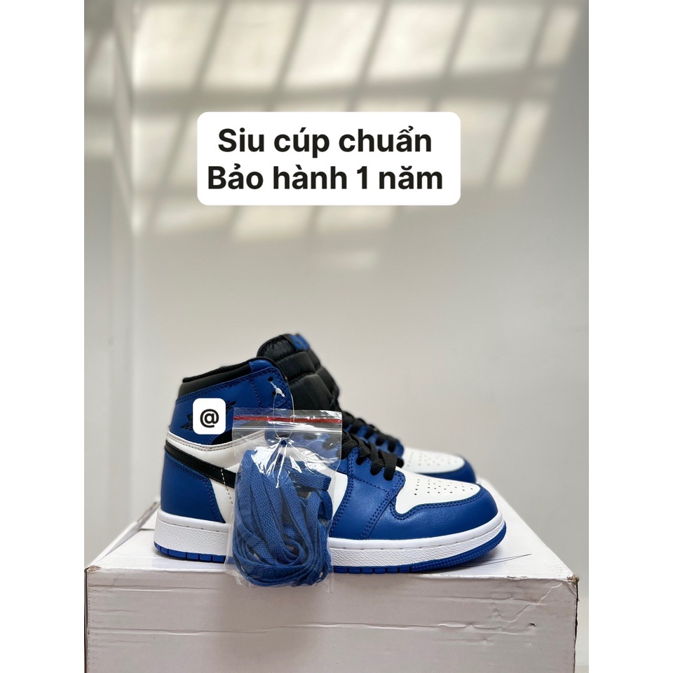 (Bảo hành 1 năm) Giày Thể Thao Nam Nữ Tăng Chiều Cao Xanh dương cao cổ - Phiên Bản Cao Cấp