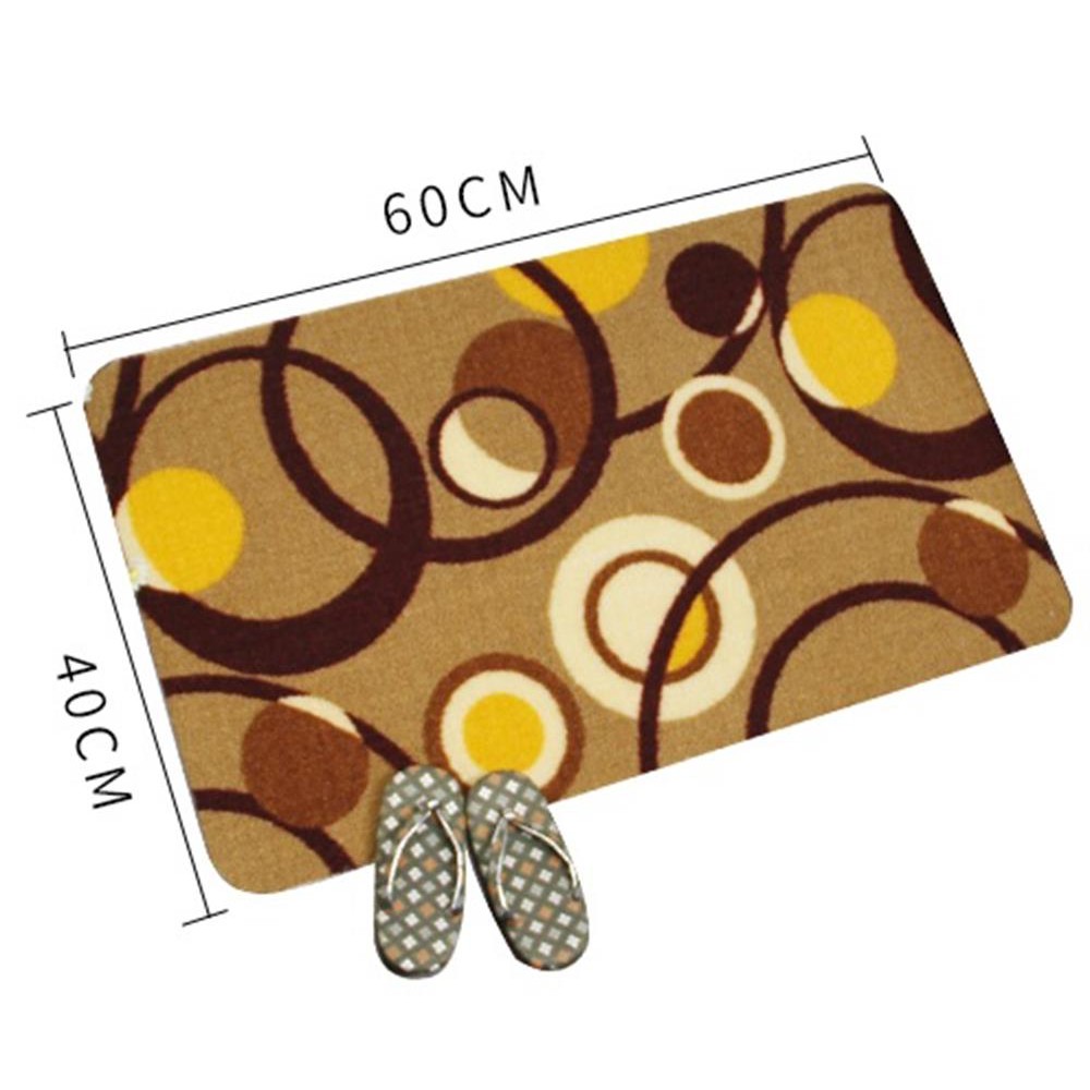 Thảm trang trí thảm cứng ❤️Chọn mẫu❤️FreeShip❤️58*40cm 2 lớp chống trượt chùi chân trải sàn Kamihome 27001