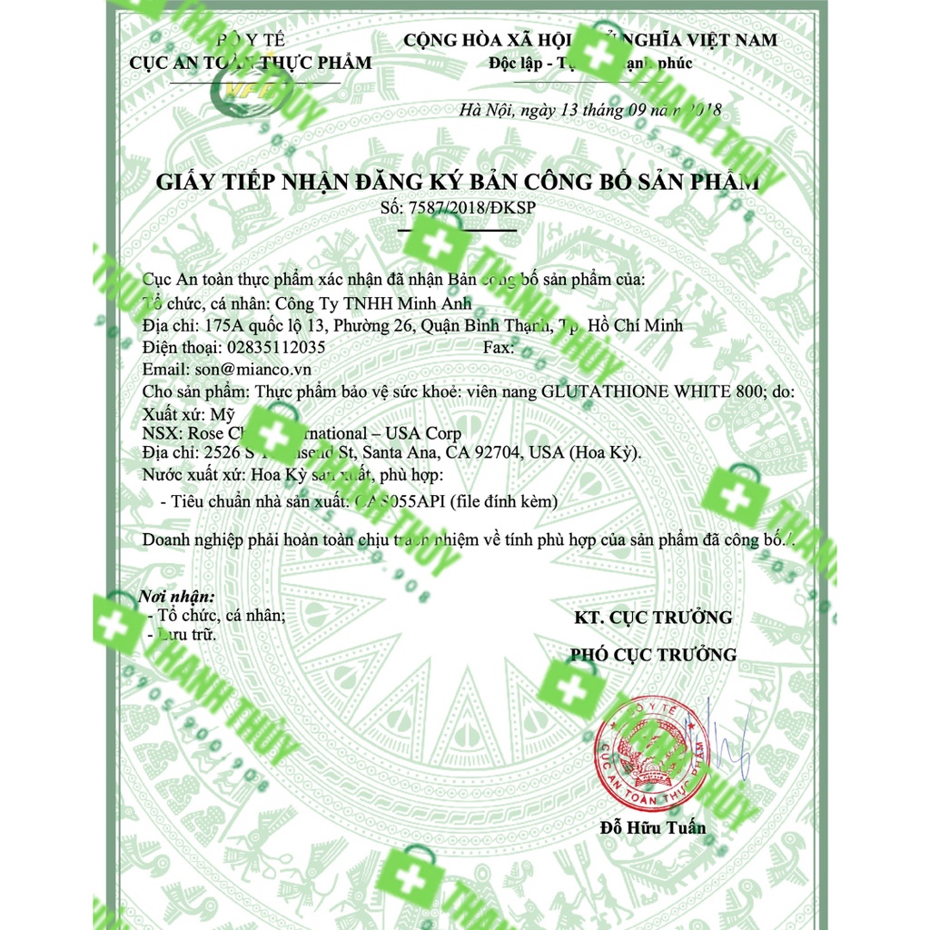 Viên Uống Glutathione White 800  Dưỡng Trắng Da Ngừa Lão Hóa Cải Thiện Tình Trạng Nám
