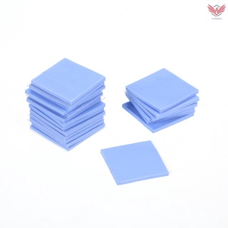 Bộ 20 Miếng Dán Silicon Tản Nhiệt Làm Mát Cpu Laptop 15x15 X 1.0mm