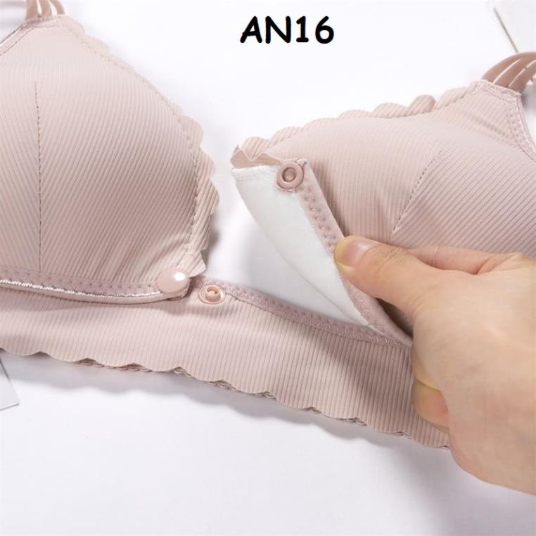 [tkutrang] Áo lót bầu MX7206 su tăm, áo ngực bầu mặc sau sinh cho bé ti tiện lợi