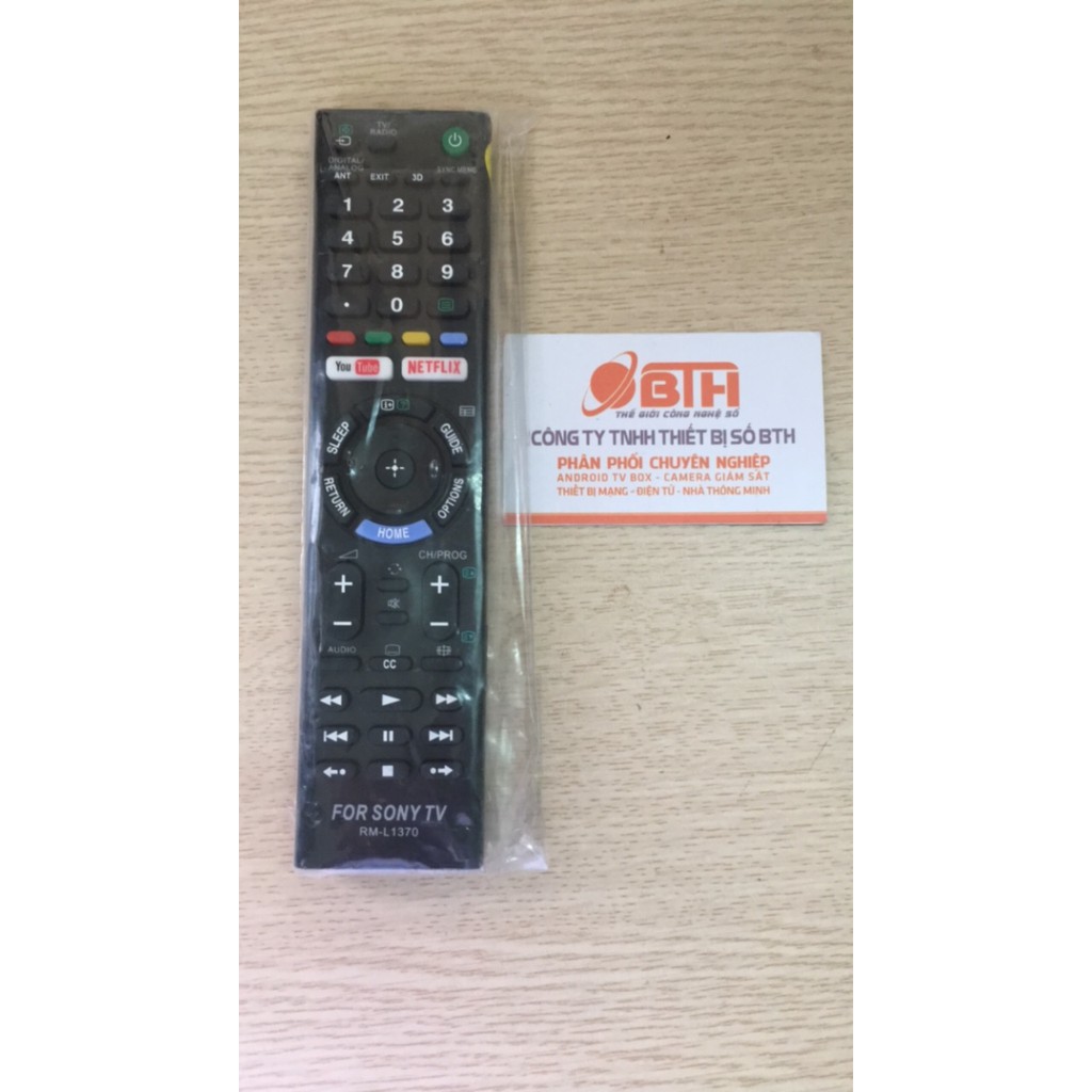 Điều khiển đa năng tivi Sony RM L1370 - Remote dungf cho các dòng sony