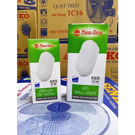 Đèn LED Ốp tường, gắn tường chính hãng  Rạng Đông LN12 90x195/10W & LN12 70x160/5W
