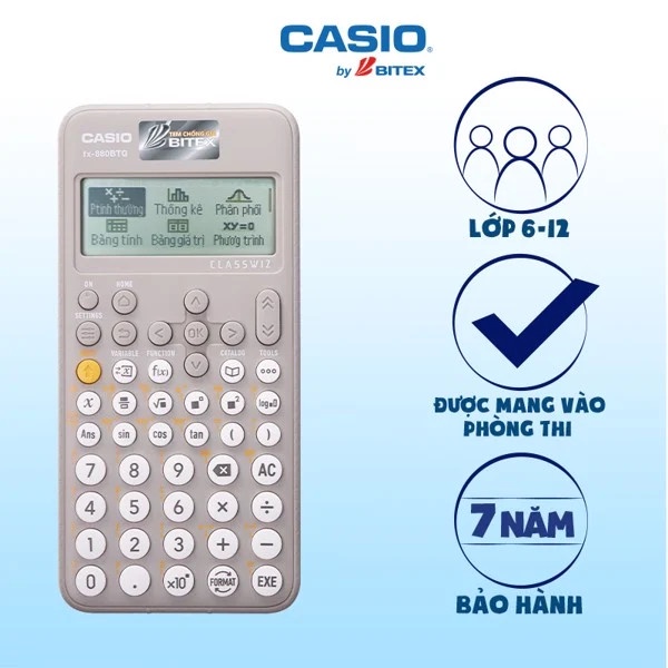 Máy Tính Casio FX-880BGT Chính hãng BITEX 2022