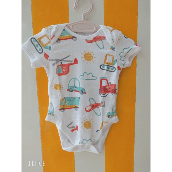 Bodysuit cộc tay bé trai George uk
