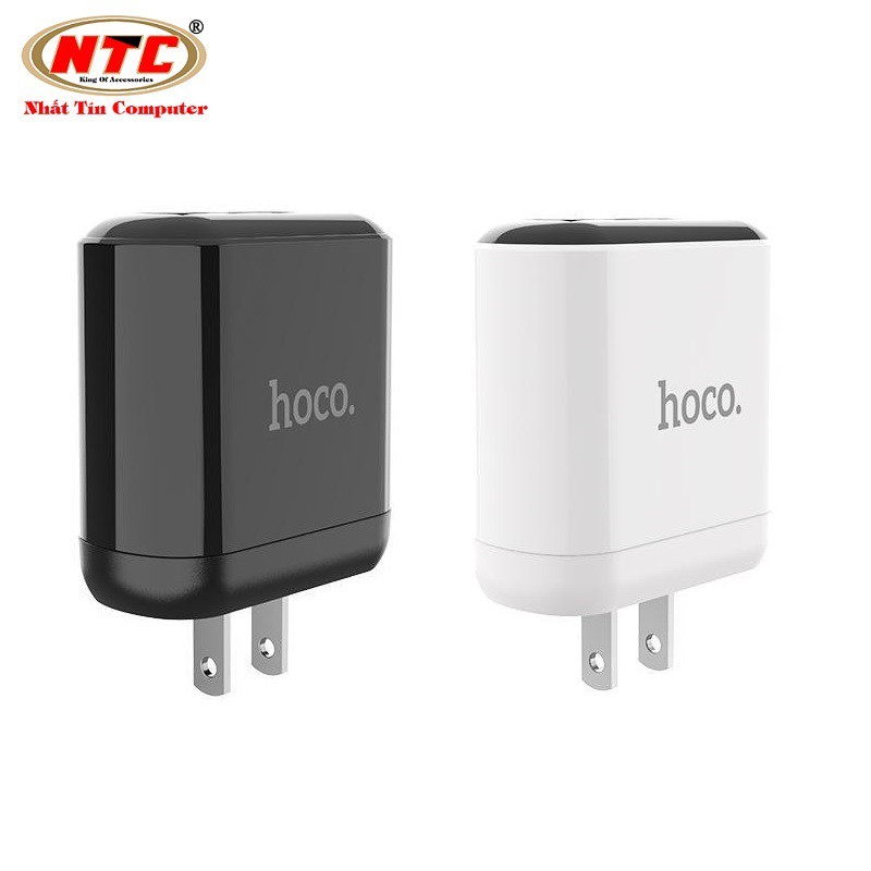 Cốc sạc nhanh 3 cổng USB Hoco HK1 Supernatural điện áp max 5A, có đèn led báo dòng tải - Hãng phân phối chính thức