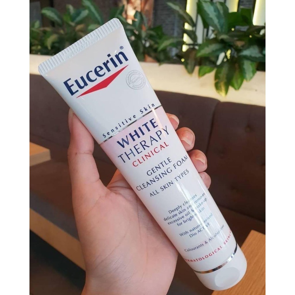 SỮA RỬA MẶT SÁNG DA TẠO BỌT EUCERIN WHITE THERAPY CLINICAL 150G CHÍNH HÃNG - 5634